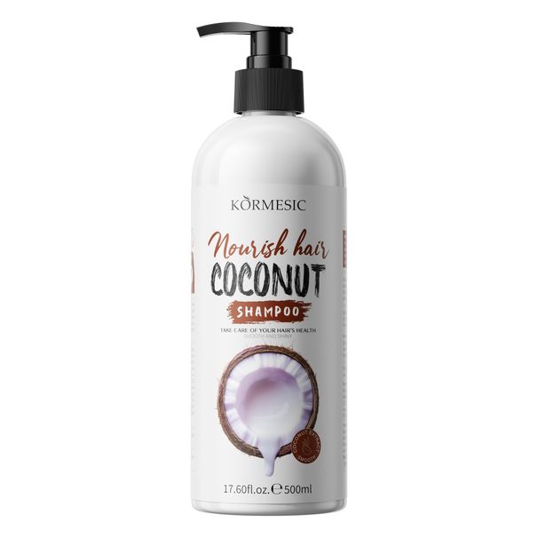 KORMESIC Coconut Moisturizing Body Wash Shower Gel Wash Two-piece Set_viptrois.com