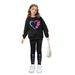 Mother & Kids INS Girls 2 Piece Set & Love Butterfly Print Long Sleeved Sweatshirt Leggings Outdoor Leisure Sports_viptrois.com