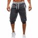 Men's Clothing Men's Style Summer Casual Shorts Color Block Fitness Jogging Five Point Logo Print For Formal & Casual_viptrois.com