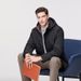 Winter Detachable Hat Cotton Jacket Men's Fleece Medium And Long Jacket Graphene_viptrois.com