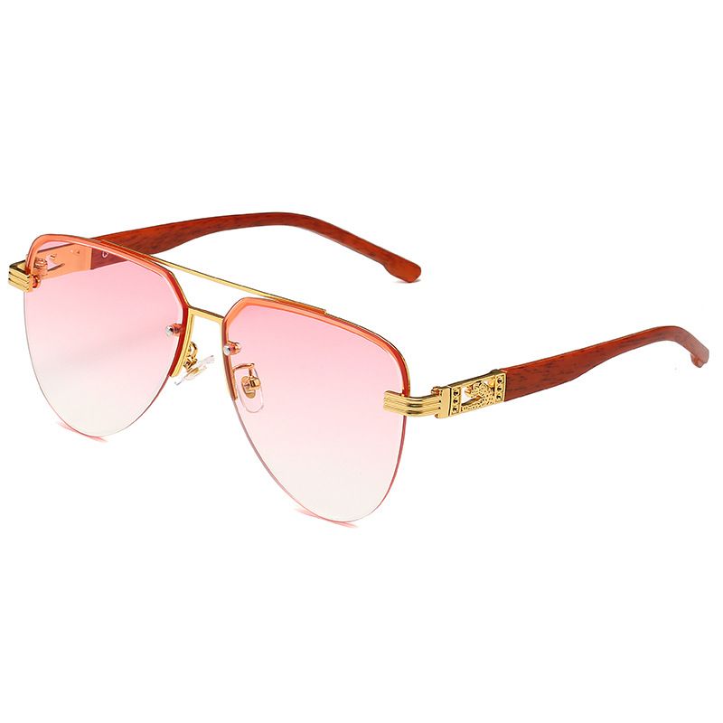 DOUBLE HUNT - Retro Leopard Sunglasses (Dual-Bridge Design, Fashion-Forward Shades, Hot Seller)_viptrois.com