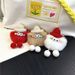 Bag Charm Celebrity Ugly Cute Little Coal Ball Keychain Cartoon Plush Doll Elf Bag Pendant Car Pendant Gift_viptrois.com