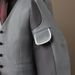 Men's Clothing Elegant Slim Fit Wedding Suit Set - Black / Charcoal / Navy Blue / Light Gray (Jacket + Vest + Pants / Jacket + Pants / Single Piece)_viptrois.com
