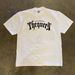 American Style Poker Printed Casual Pure Cotton Short Sleeved T-shirt For Men In Summer, Loose Round Neck, High Street_viptrois.com