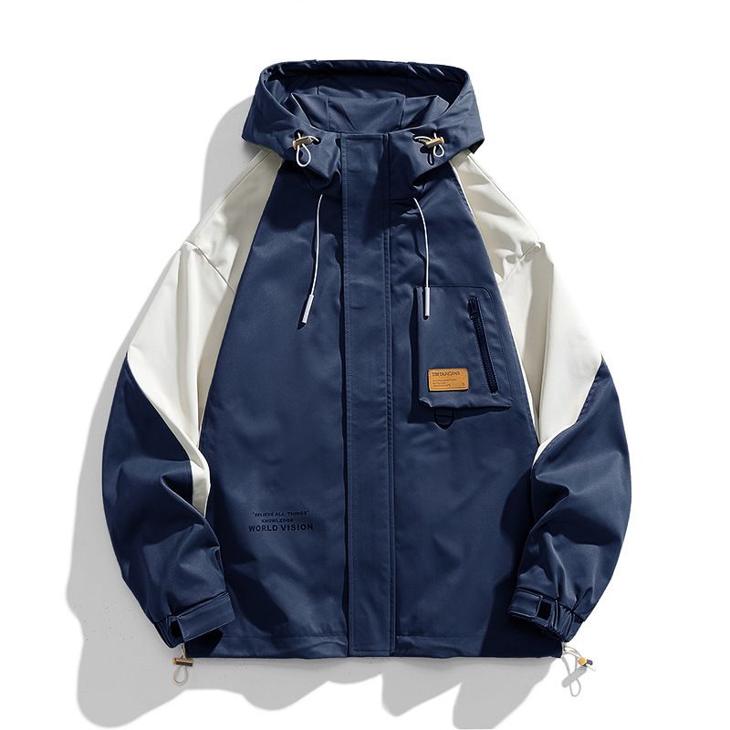 Oversized Streetwear Jacket For Men – Plus Size Fleece-Lined Hooded Coat (L-9XL, Black/Khaki/Green/Gray/Blue)_viptrois.com