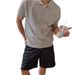 Men's Short-Sleeved Polo Shirt Classic Vintage Feel Stylish Casual Sophisticated For Business And Commuting Summer Versatile Easy To Match_viptrois.com