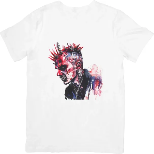 Punk Rock Music Unisex Fit For Men & Women Quality Cotton T-Shirt Mens Womens Tees Top White._viptrois.com