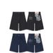 Men's Loose Fit Washed Denim Shorts - Vintage American West Coast Style Casual Summer Short Pants_viptrois.com
