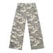 Men's Camo Cargo Jeans Vintage Workwear Style Baggy Straight Leg Denim Pants Multiple Pockets Streetwear_viptrois.com