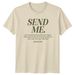 Send Me Isaiah 6:8 Christian Bible Verse Faith T-Shirt Mens Womens Tees Top_viptrois.com