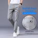 Men's Cooling Dress Pants, Summer Lightweight Straight Leg Trousers For Business Casual, Office, And Comfortable Wear_viptrois.com