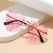 028 New Trendy Personality Colorful Ocean Lens Tear Sunglasses For Men And Women_viptrois.com
