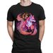 Folklore Fox Aesthetic Wildlife Forest Animal Vintage Mens T-Shirt Mens Womens Tees Tops Tee Top #NED_viptrois.com