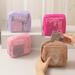 Makeup Tools & Accessories Dopamine Color Tofu Bag Large Capacity Portable Mesh Small Cosmetic Bag Lipstick Storage Bag Mesh Sanitary Napkin Bag_viptrois.com