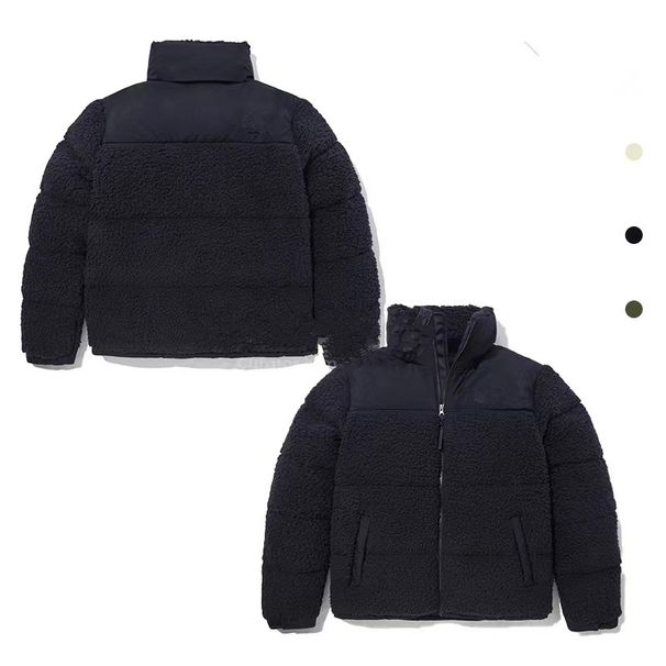 Men's Clothing Hot Selling Lambskin Sports Double Sided Cotton Coat Men's And Women's Winter Fleece Thick Warm Puffer Jacket Stand Collar_viptrois.com