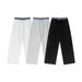 Men's Clothing Neutral Style Splicing Double Waist Wide Leg Pants Sports Straight Sweatpants_viptrois.com