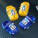 2023 New Children' Sandal Slipper for Boy and Girl Soft Sole Walking Babie Cute Cartoon Anti lip Baotou Hole_viptrois.com
