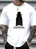 The Babadook Australian Horror Movie T Shirt Cotton Dtg Tee Casual Homme Stretched Graphic Versatile Designer Clothes Slightly_viptrois.com