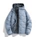Men's Lightweight Graphene Hooded Down Jacket With 90% White Duck Feather, Winter Warm Coat For Men & Women, Versatile Outerwear_viptrois.com