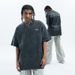 Summer American Style Washed Vintage Cotton Loose Short Sleeve T-Shirt Unisex Street Fashion_viptrois.com