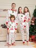 Christmas card solid color Christmas tree printing family Christmas set pajamas_viptrois.com