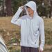 Sun protection clothing men and women ice silk summer outdoor fishing ultra-thin breathable jacket anti-ultraviolet professional quick-drying clothing_viptrois.com