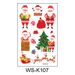Christmas Temporary Tattoos For Kids - 40+ Holiday Designs (Santa, Snowflakes, Reindeer) - Waterproof Party Decals For Skin, Windows & Gifts_viptrois.com
