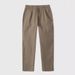 Men's Wrinkle Free Black Cropped Trousers Mid Waist Style Anti Wrinkle Straight Leg Slim Fit Casual Pants_viptrois.com