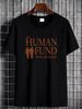 HUMAN FUND T-Shirt - Costanza SEINFELD Curb Christmas Festivus 2 Casual Homme Soft Breathable Top For Everyday Wear Streetwear Comfortable_viptrois.com