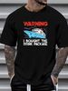 Warning I Bought The Drink Package Funny Cruise T-Shirt Unisex Casual Homme Fashion Soft Top For Everyday Wear Comfortable Versatile Slightly_viptrois.com