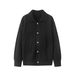 Pure 2025 Autumn Winter Cardigan Men Korean Style Trendy Turn-Down Collar Outerwear Knitted Sweater Versatile Casual Solid_viptrois.com