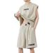 Casual Sports Suit Men, Summer Sleeveless Vest For Teenagers, Stylish Basketball Outfit Two-Piece Set_viptrois.com