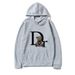 Men's Clothing Velvet Sweatshirt Plain Dr Teddy Bear Print Kangaroo Pocket Drawstring Print Hoodie_viptrois.com