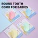 Mother & Kids New Toiletries Baby Hair Comb Baby Safety Material Care Hair Comb Round Tooth Hair Care Comb_viptrois.com