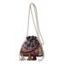 Women's Bucket Bag Girl Ethnic Style Crossbody Bag Tassel Drawstring Purse Purse Female Bucket Bag_viptrois.com