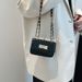 Women's Bags Fashion Chain Versatile Small Square Bag Personality Mini Casual Shoulder Crossbody Commuter Small Bag_viptrois.com