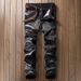 boy European And American Youth Vintage Jeans Men's Straight Retro Long Pants_viptrois.com