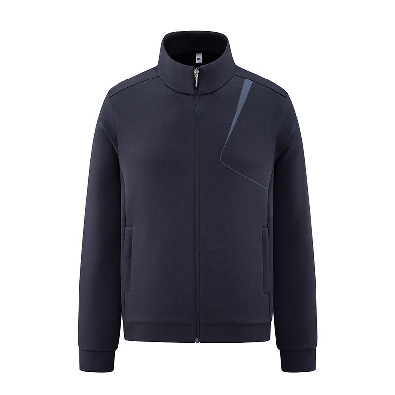 Unisex Autumn/Winter Zip-Up Jacket – 360g Soft & Breathable Cotton Blend For Sports & Casual Wear | Moisture-Wicking & Skin-Friendly (M-5XL)_viptrois.com