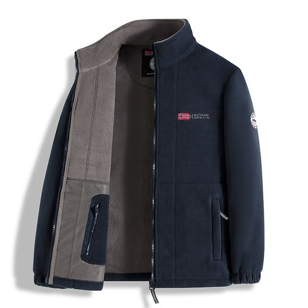 Norway's Functional Outdoor Cold Protection Comes In Large Sizes For Warm Autumn And Winter Fleece Jackets_viptrois.com