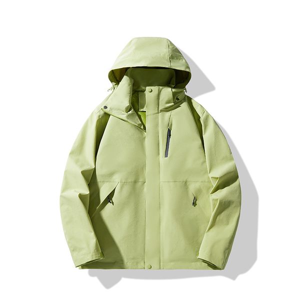 Jacket Outdoor Workwear Jacket Windbreaker Men's And Women's Hooded Trendy Brand Secondary Development_viptrois.com