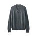 Nordmann APO Men's Clothing|Men's Loose Raglan Long Sleeve Wool Solid Color Ribbed Knit Cardigan Sweater Jacket_viptrois.com
