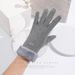 Women's Winter Warm Gloves Autumn and Winter Outdoor Cycling Driving Windproof Touch Screen Girls Cute De Velvet Plus Velvet_viptrois.com