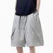 Designer Shorts Men 2025 New Summer Wear Loose Pants American Heavy Straight Casual Mid Length Pants_viptrois.com