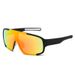 Large Frame Sports Sunglasses – One Piece UV Protection, Windproof For Cycling (Unisex Trendy Style)_viptrois.com