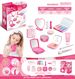 Mother & Kids Heart-Shaped Mirror Perfume Bottle Pretend Play Makeup Set For Little Princesses – Role Play Dress-Up Toy For Girls (Pink/Blue/Black)_viptrois.com