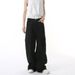 Men's Clothing Street Jacket Fashionable Wide Leg Scimitar Pants Workwear Denim Suit_viptrois.com