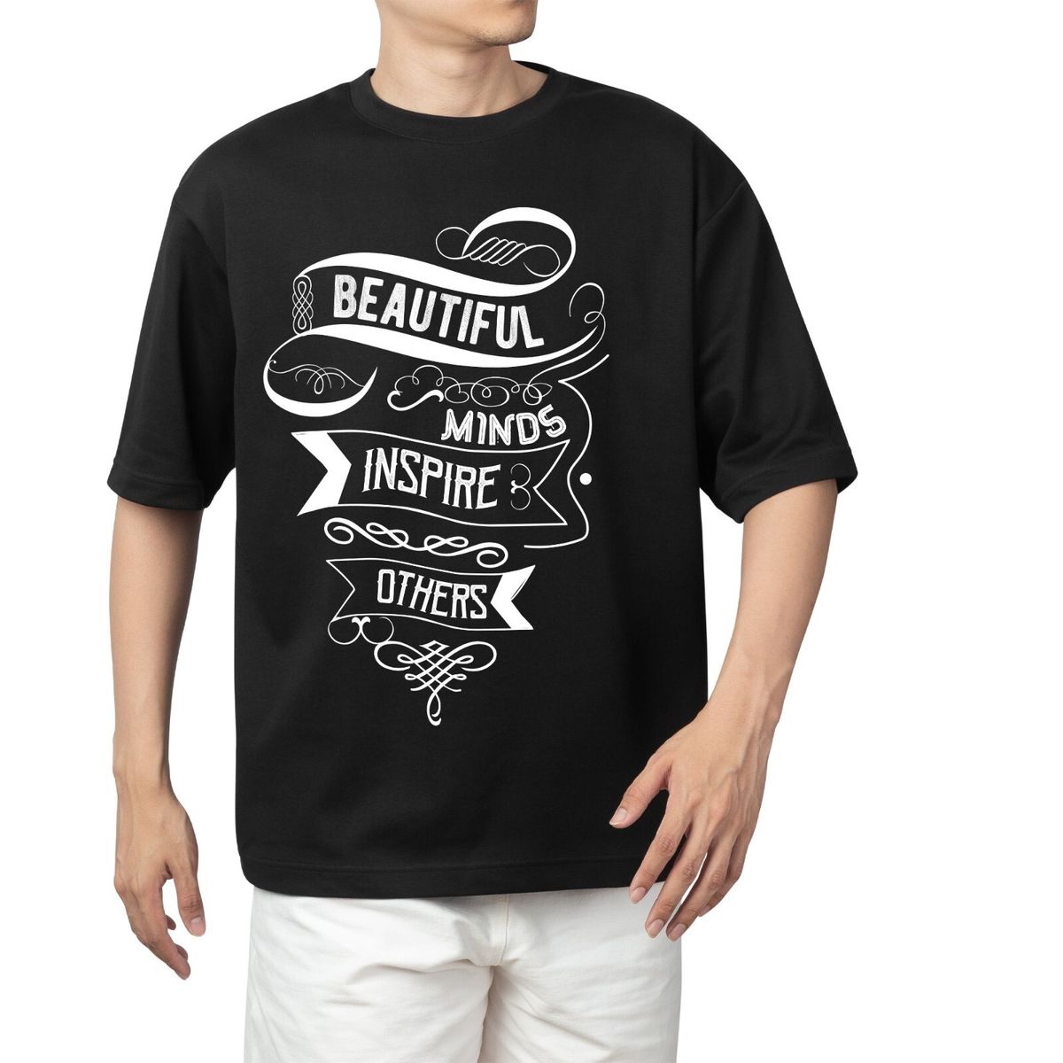 Beautiful Minds Inspire Others T-Shirt Mens Womens Tees Top Men's Women's Tops Tees – Inspirational Quote Tee For Teachers_viptrois.com