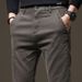 2025 Spring And Autumn Men's Casual New Elastic Straight Simple Slim Business High-end Versatile Pants For Men_viptrois.com