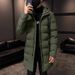 Winter Coat Men Parkas Warm Coats Mid-length Hooded Casual Cotton Jacket Clothing Black Jackets Jaqueta Inverno_viptrois.com