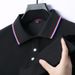 Men's Clothing Summer New Men's Short Sleeved Polo Shirt Fashionable Casual Men's Seamless Short Sleeved Lapel Quick Drying New Men's Clothing_viptrois.com